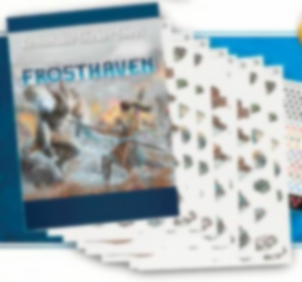 Frosthaven: Removable Sticker Set components