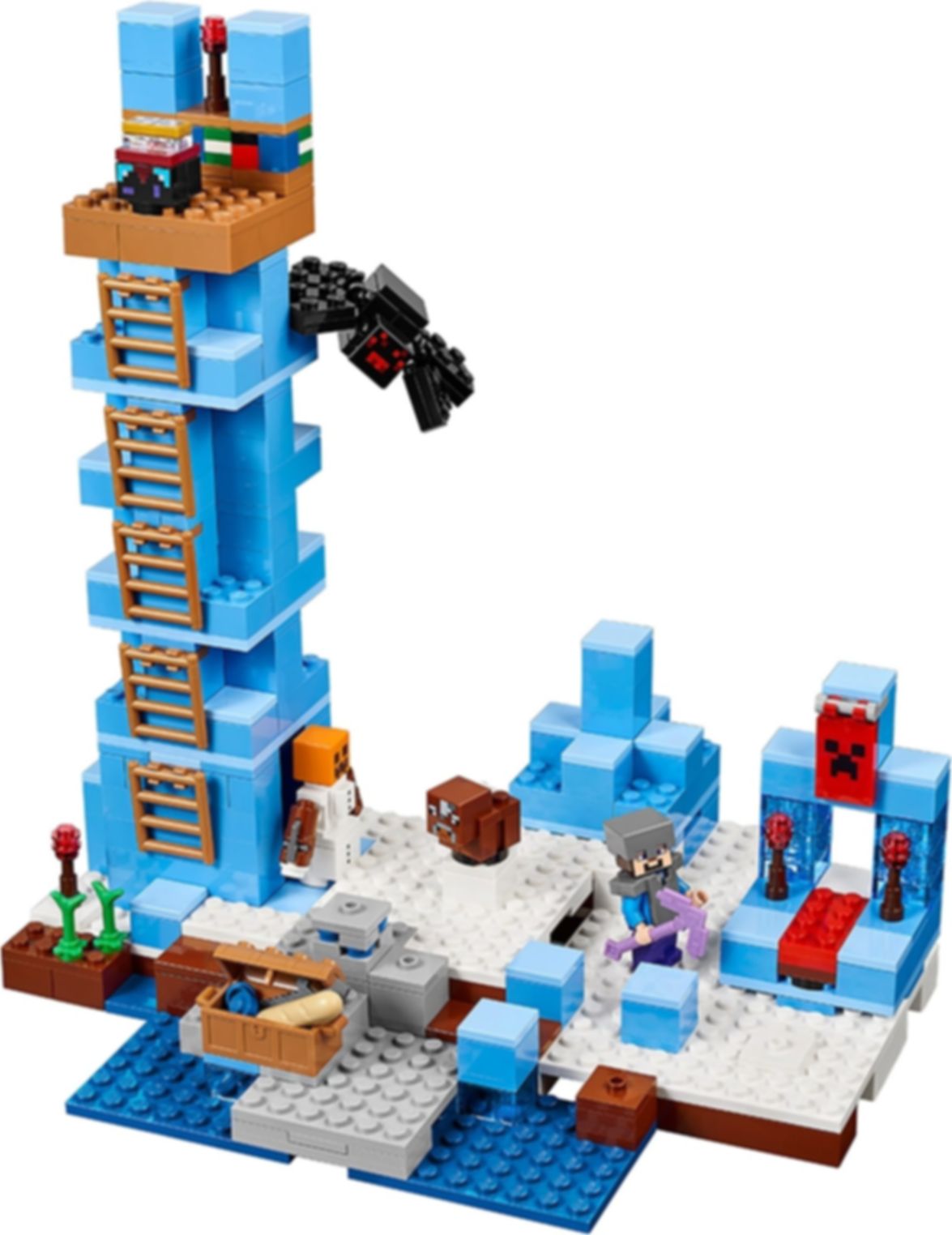 LEGO® Minecraft Türme aus Eis spielablauf