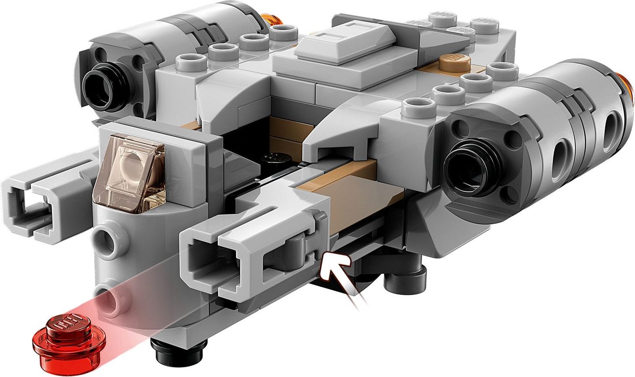 LEGO® Star Wars The Razor Crest™ Microfighter back side