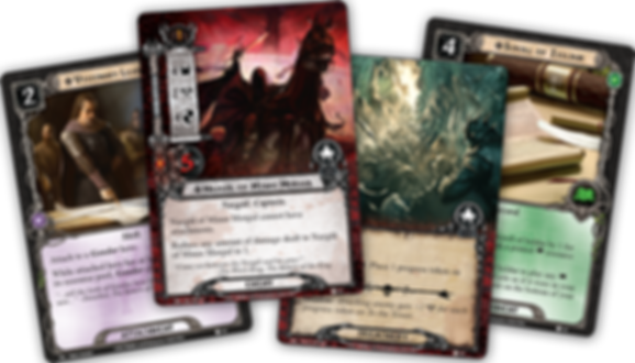 El Señor de los Anillos: El Juego de Cartas - El Valle de Morgul cartas