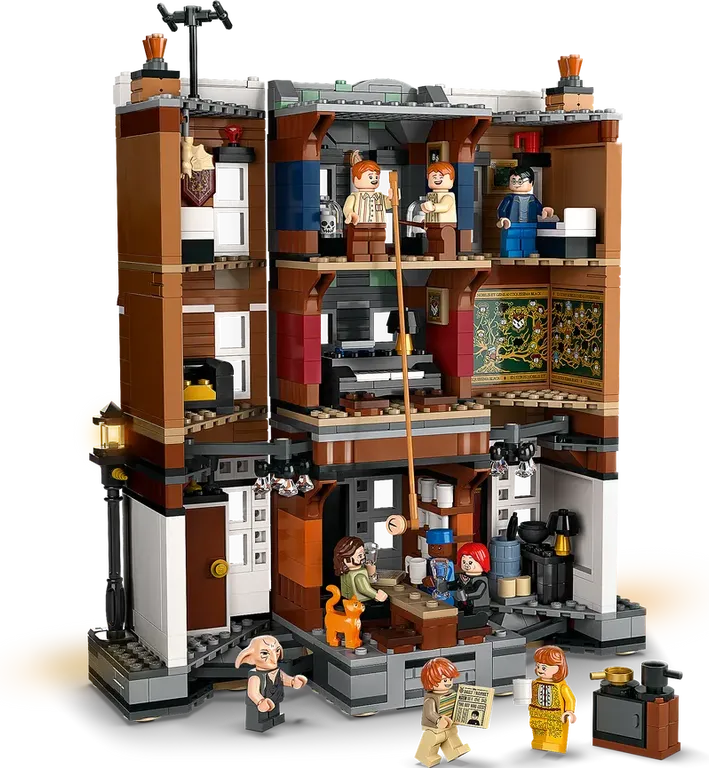 LEGO® Harry Potter™ Numero 12 di Grimmauld Place interno