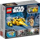 LEGO® Star Wars Naboo Starfighter™ Microfighter back of the box