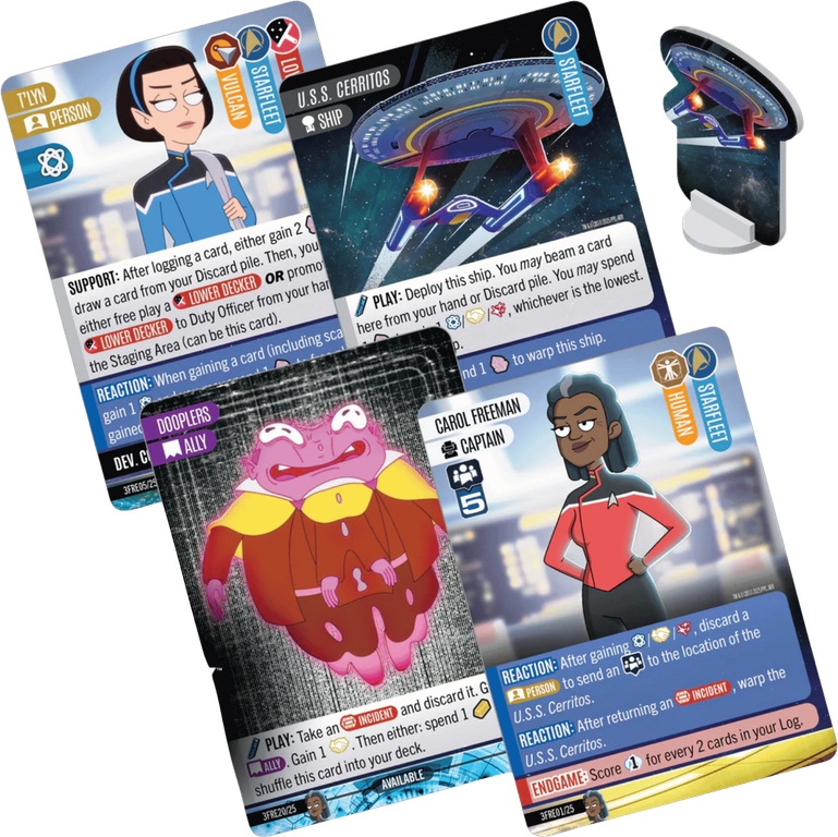 Star Trek: Captain's Chair – Second Contact cards