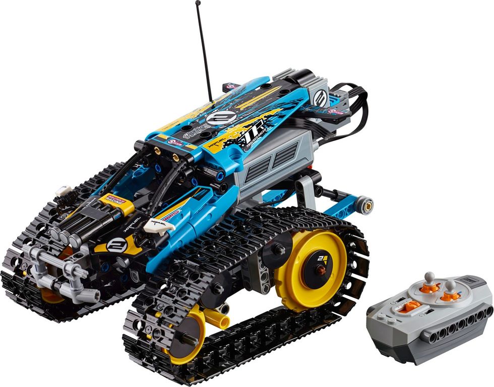 LEGO® Technic Remote-Controlled Stunt Racer components