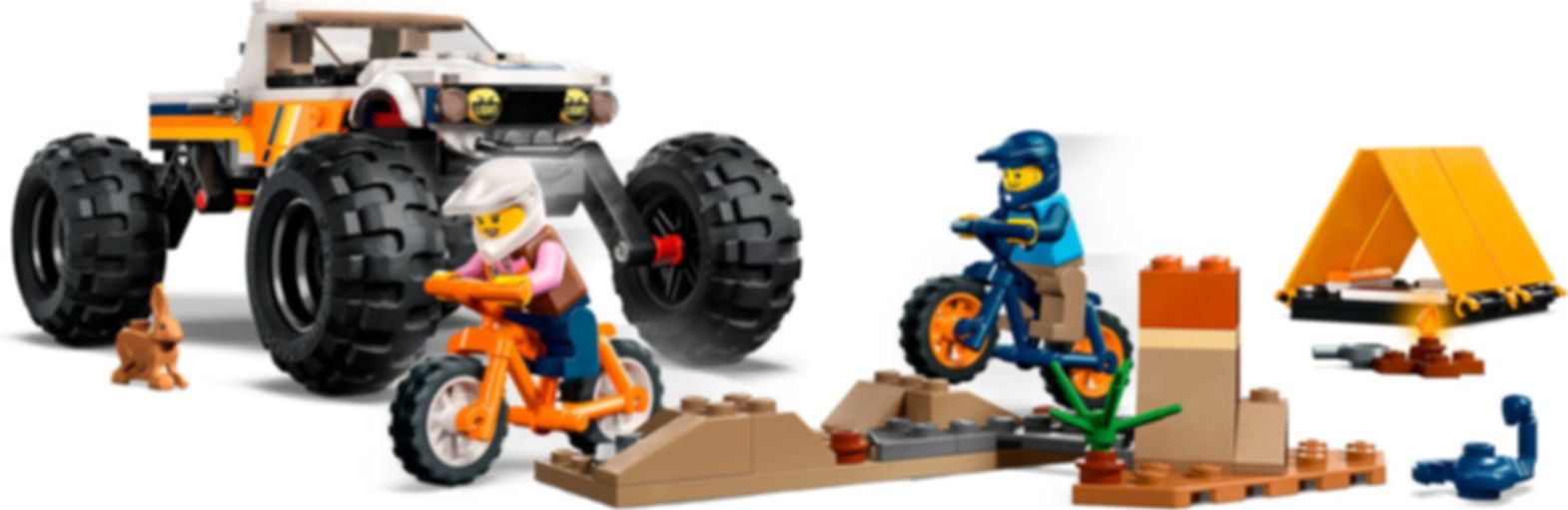 LEGO® City 4x4 Terreinwagen avonturen speelwijze