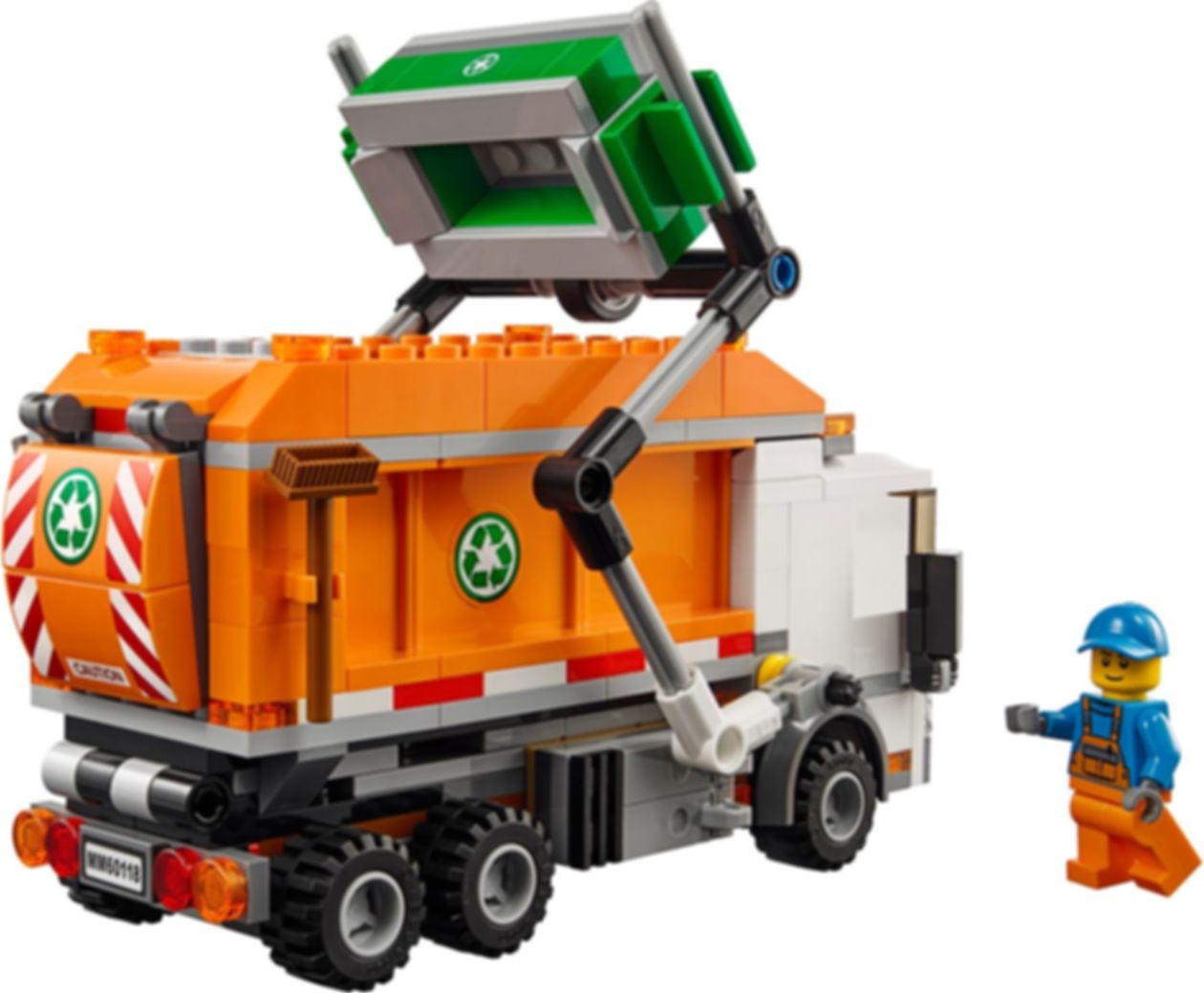 LEGO® City Camioncino della spazzatura componenti