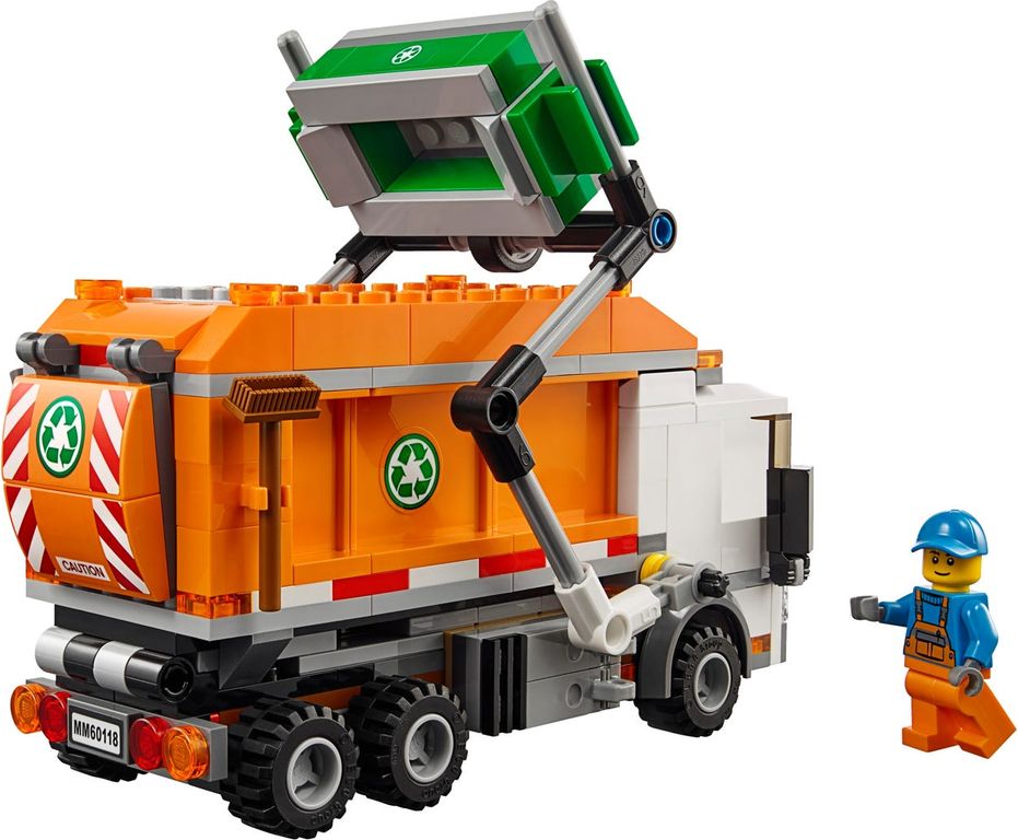 LEGO® City Le camion poubelle composants