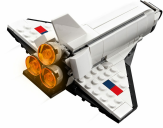 LEGO® Creator Spaceshuttle rückseite