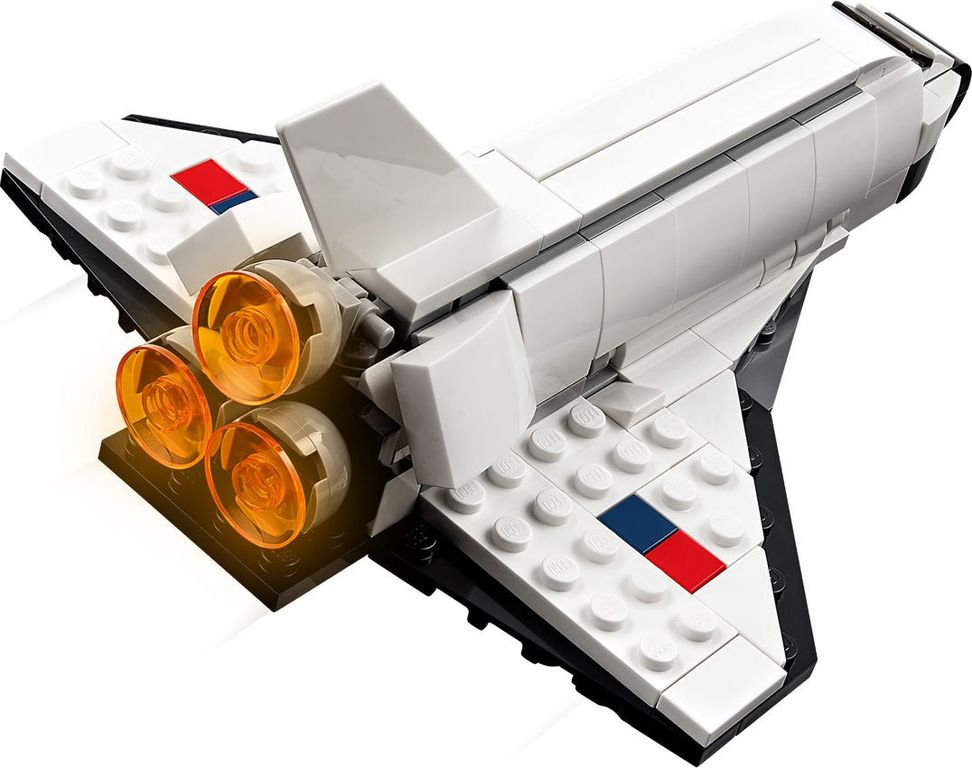 LEGO® Creator Spaceshuttle rückseite