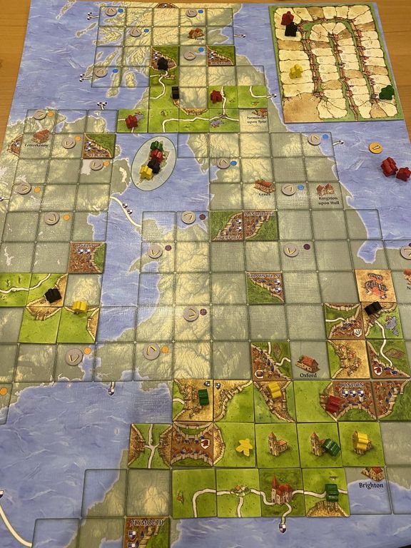 Carcassonne Maps: Great Britain spielablauf