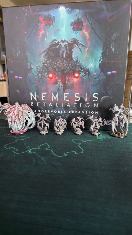Nemesis: Retaliation – Sangrevores Expansion miniatures