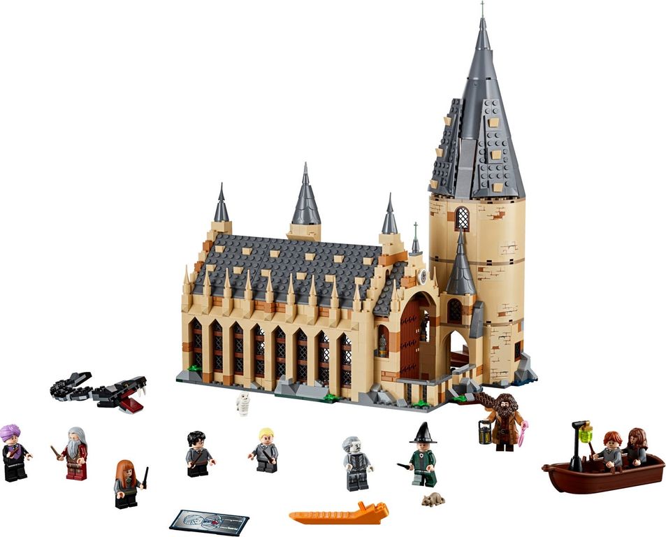 LEGO® Harry Potter™ Die große Halle von Hogwarts™ komponenten