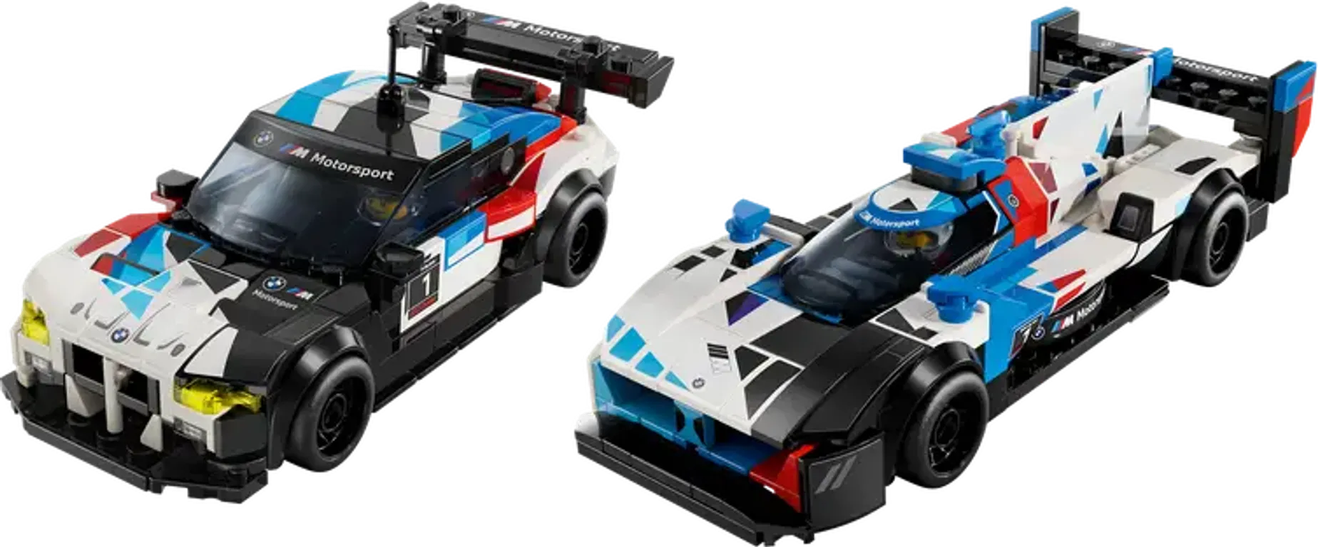 LEGO® Speed Champions BMW M4 GT3 & BMW M Hybrid V8 Rennwagen fahrzeug