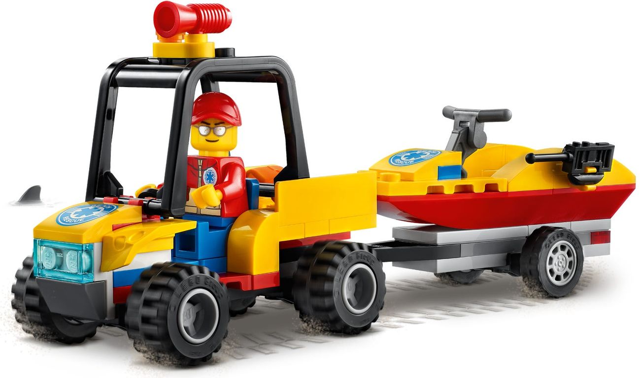 LEGO® City Beach Rescue ATV components
