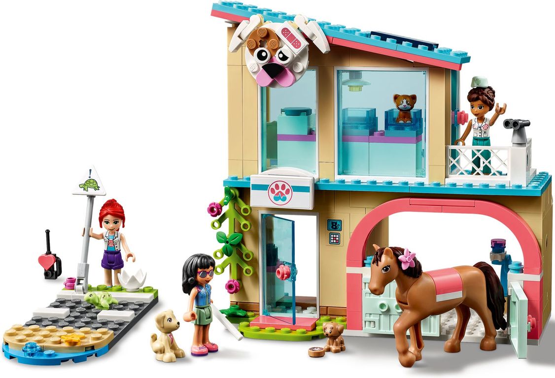 LEGO® Friends Clínica Veterinaria de Heartlake City jugabilidad