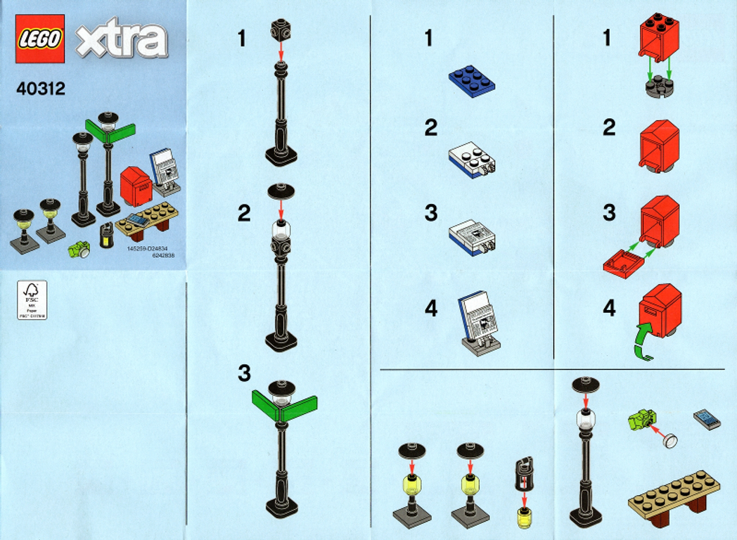 LEGO® Xtra Streetlamps manual