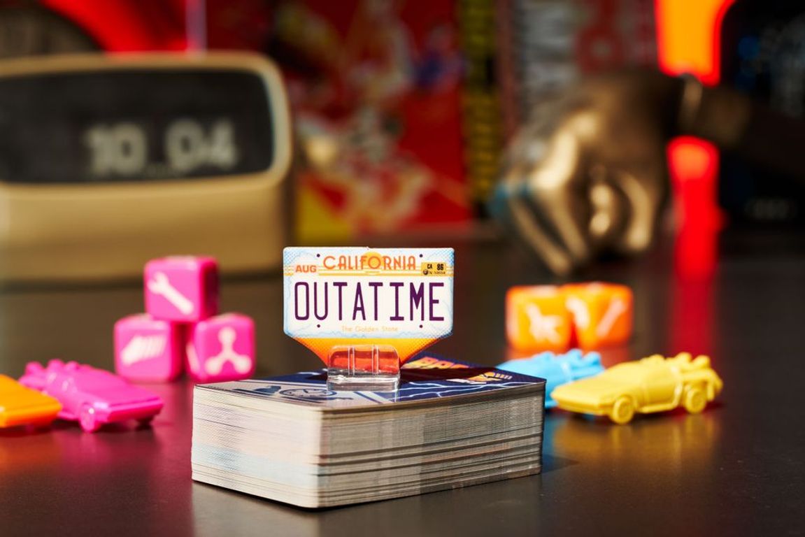 Back to the Future: Dice Through Time komponenten