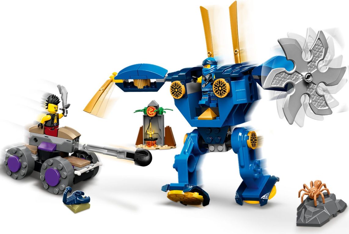 LEGO® Ninjago Jays Elektro-Mech spielablauf
