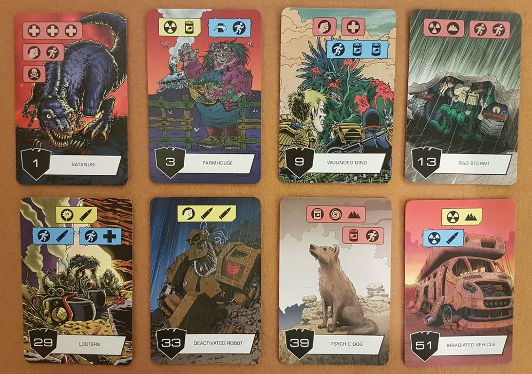 Judge Dredd: The Cursed Earth cards