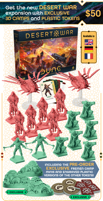 Dune: War for Arrakis – Desert War komponenten