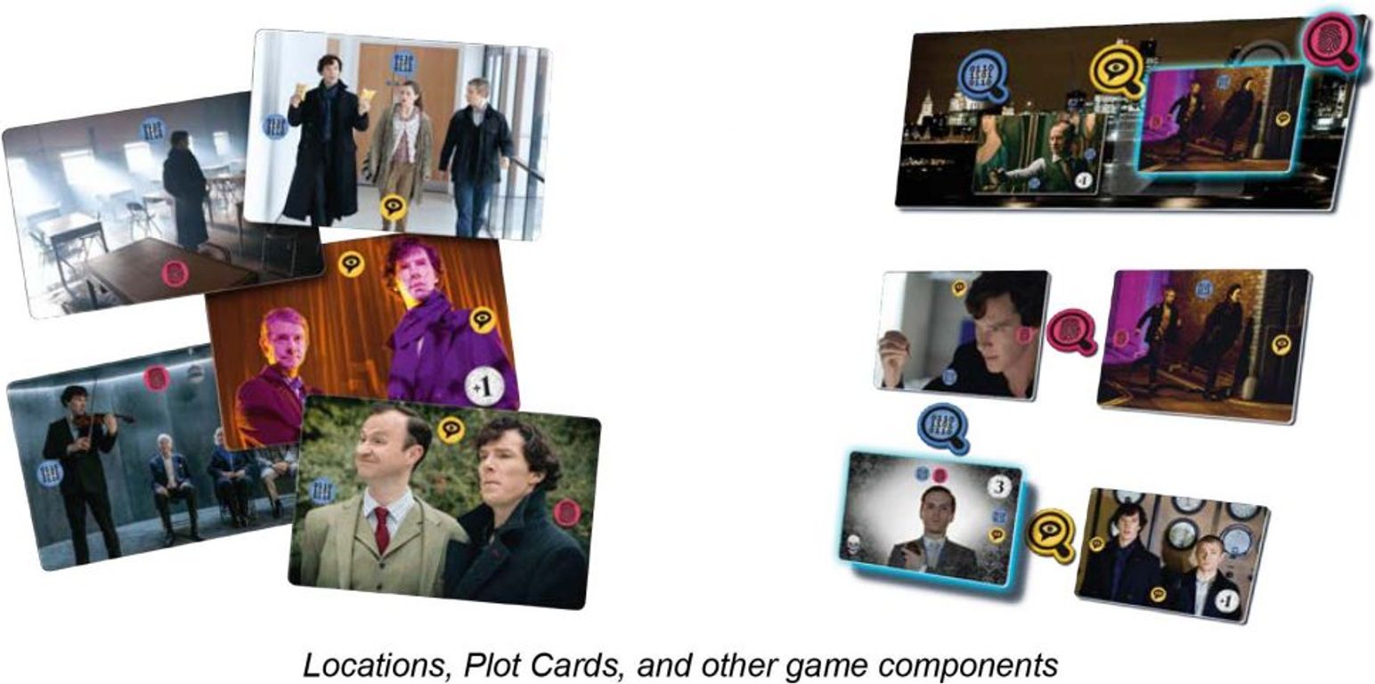 Sherlock: Case Connection cards
