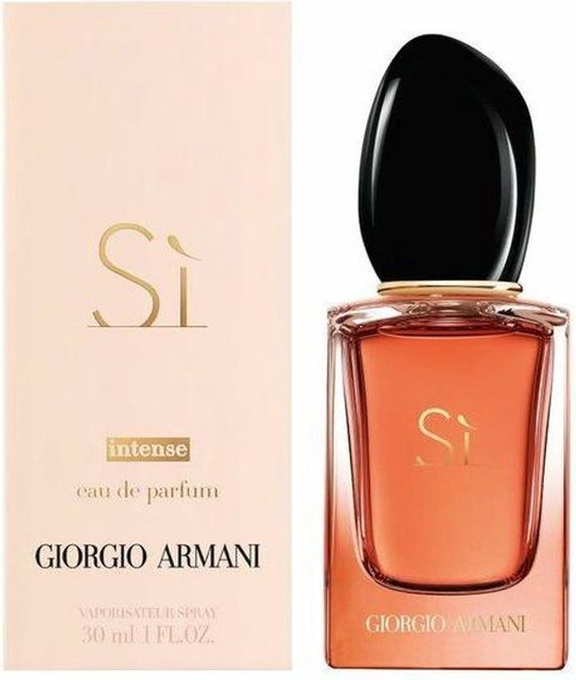 Armani Si intense Eau de parfum box