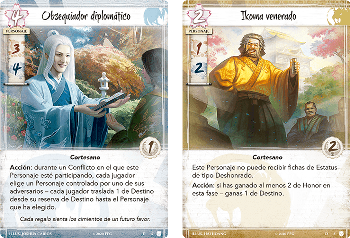 Legend of the Five Rings: The Card Game – Twisted Loyalties cartas