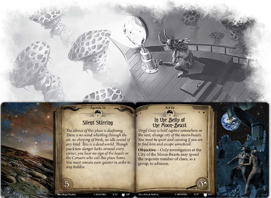 Arkham Horror: Das Kartenspiel – Die dunkle Seite des Mondes: Mythos-Pack