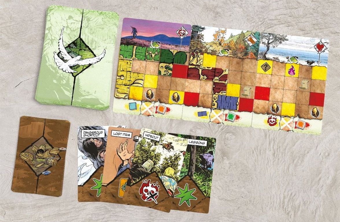 Thorgal: The Board Game cartes