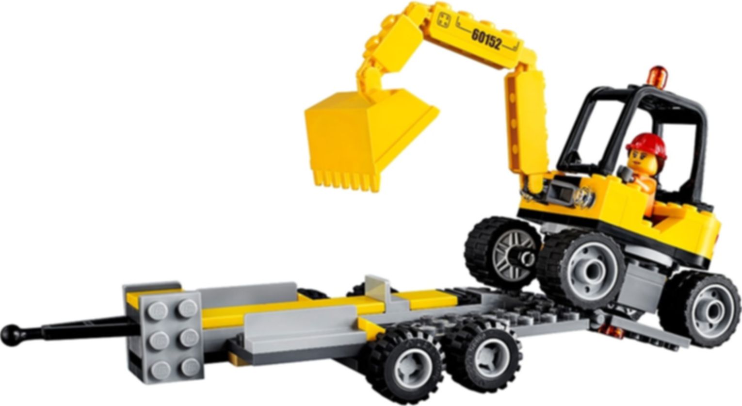 LEGO® City Veeg- en graafmachine componenten