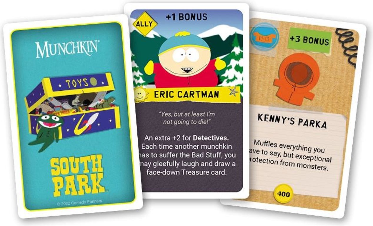 Munchkin: South Park cartes