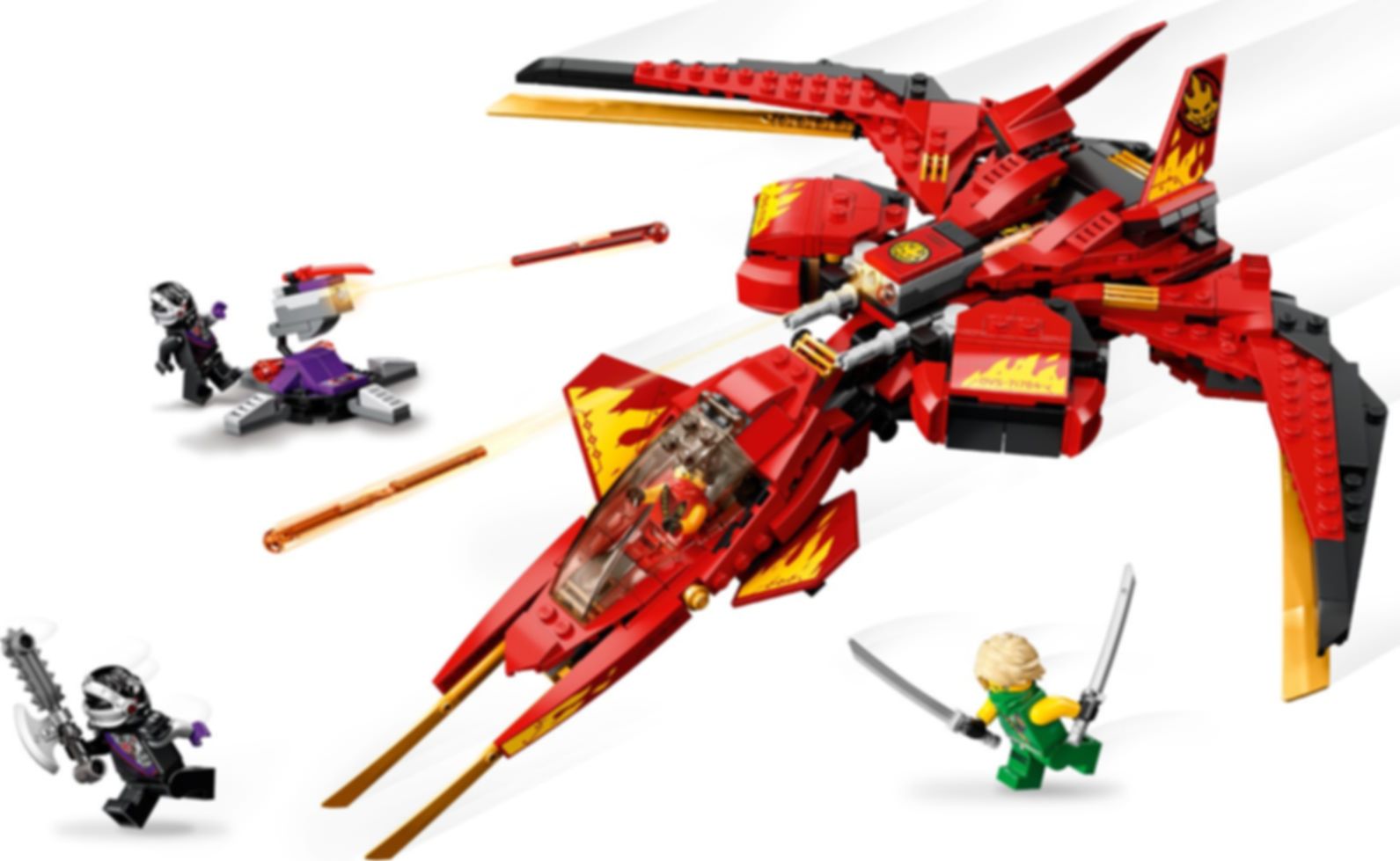 LEGO® Ninjago Caza de Kai jugabilidad