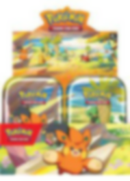 Pokémon TCG: Paldea Friends Mini Tin Display (10 Tins) scatola
