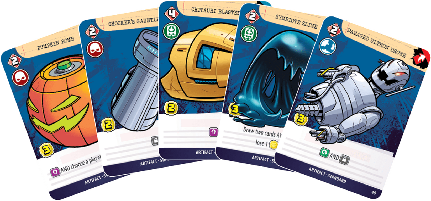 Marvel: Damage Control cards