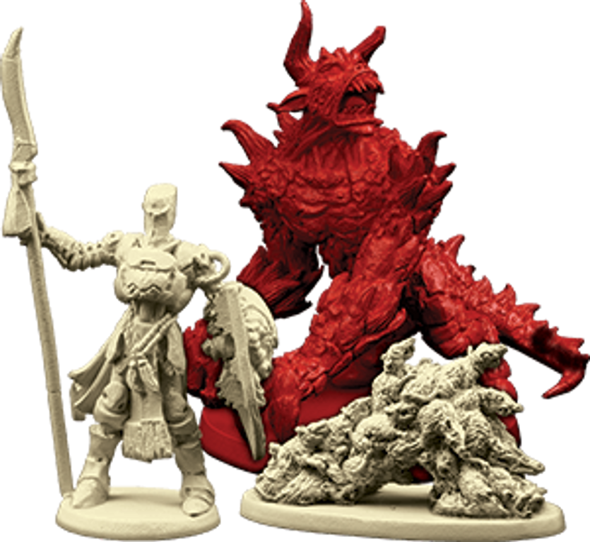 Descent: Journeys in the Dark (Second Edition) - Shadow of Nerekhall miniatures