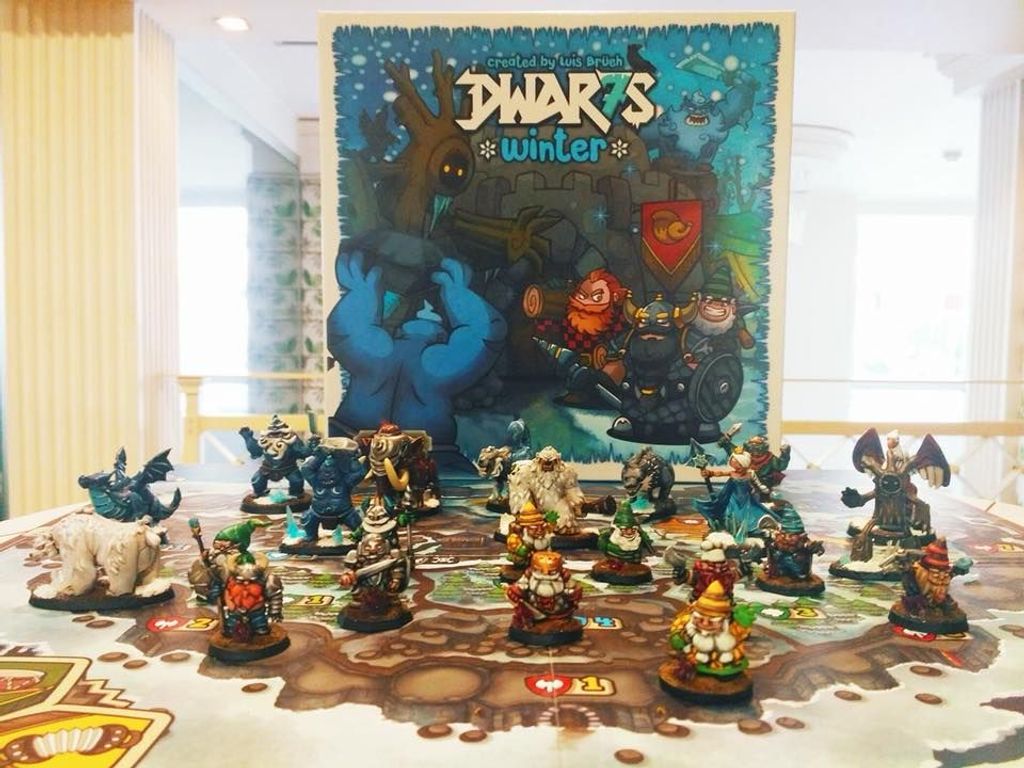 Dwar7s Winter miniatures