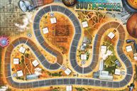 Heat: Rocky Roads game board