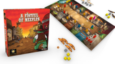 A Fistful of Meeples components