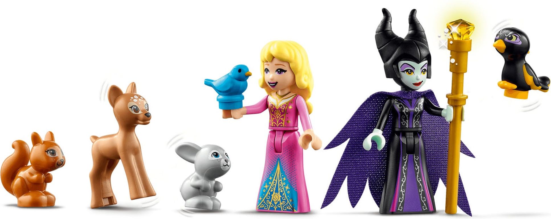 LEGO® Disney Aurora‘s boshut minifiguren