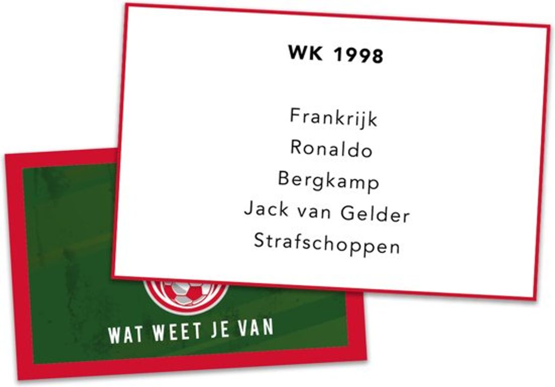 5 Points - Voetbal Editie cards