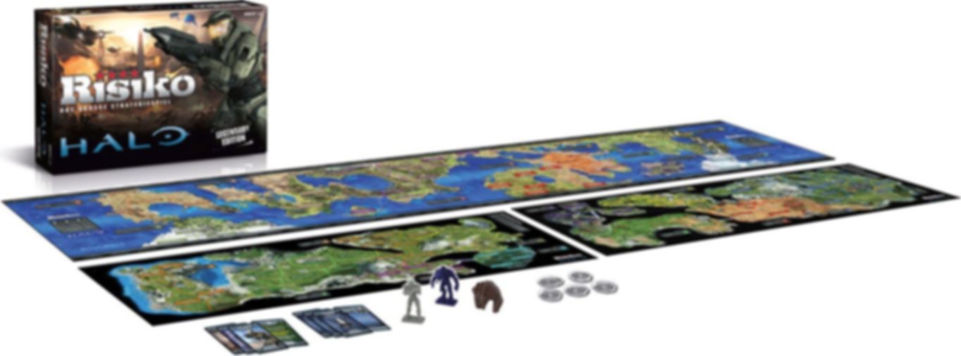 Risk: Halo Legendary Edition components