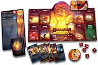 Dice Throne: Season One ReRolled – Barbarian v. Moon Elf composants