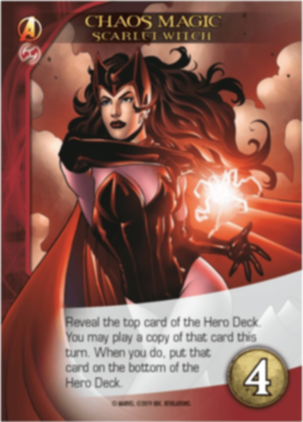 Legendary: A Marvel Deck Building Game – Revelations Scarlet Witch carta
