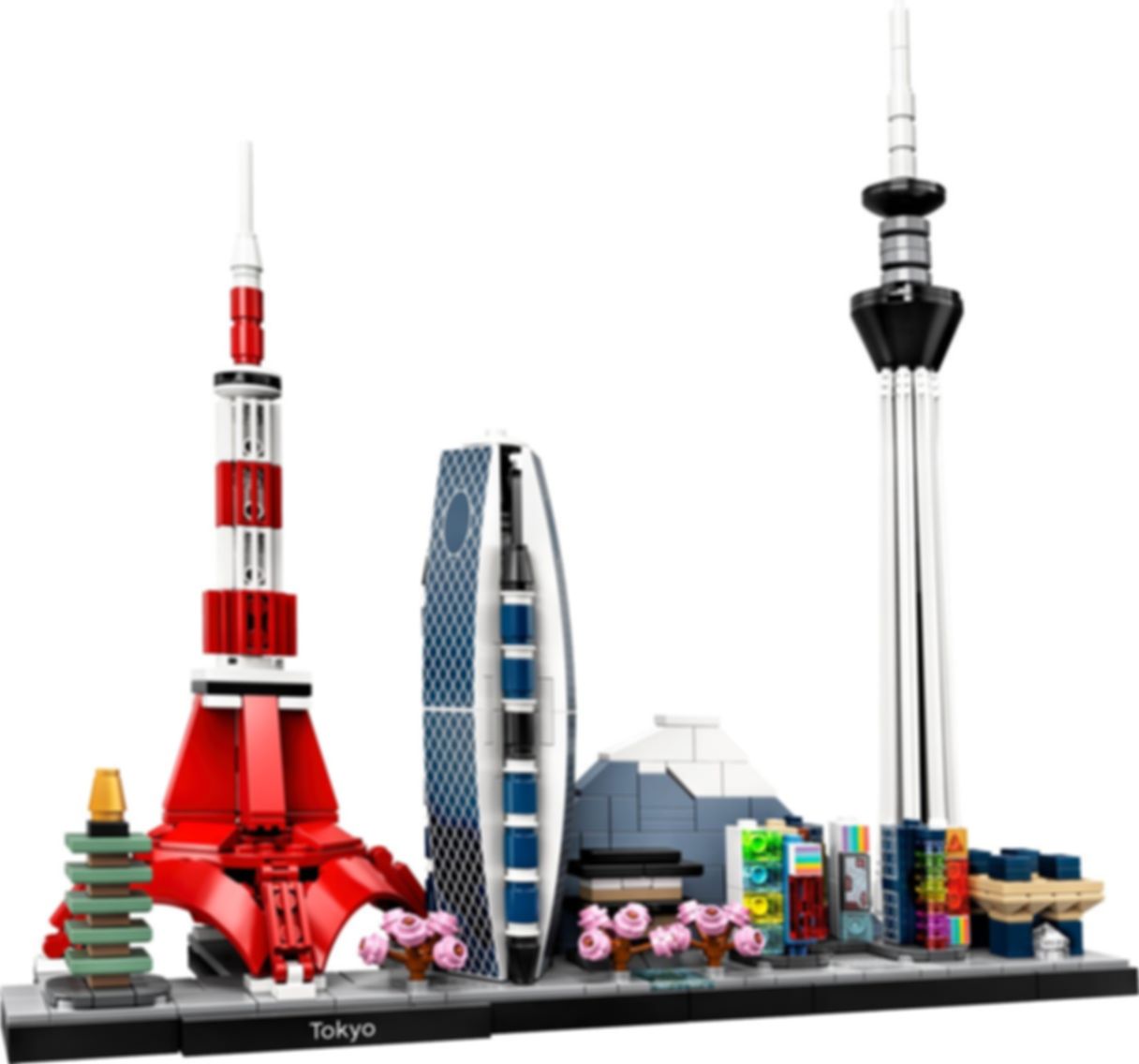 LEGO® Architecture Tokyo components