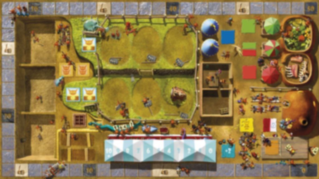 Dungeon Petz game board