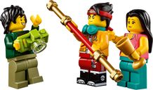 LEGO® Monkie Kid Monkie Kids™ Wolken Roadster minifiguren