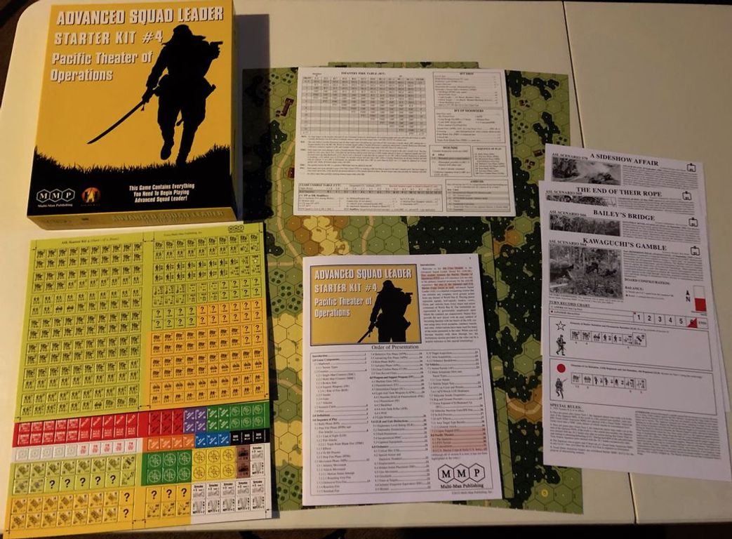 Advanced Squad Leader: Starter Kit #4 – Pacific Theater of Operations anleitung