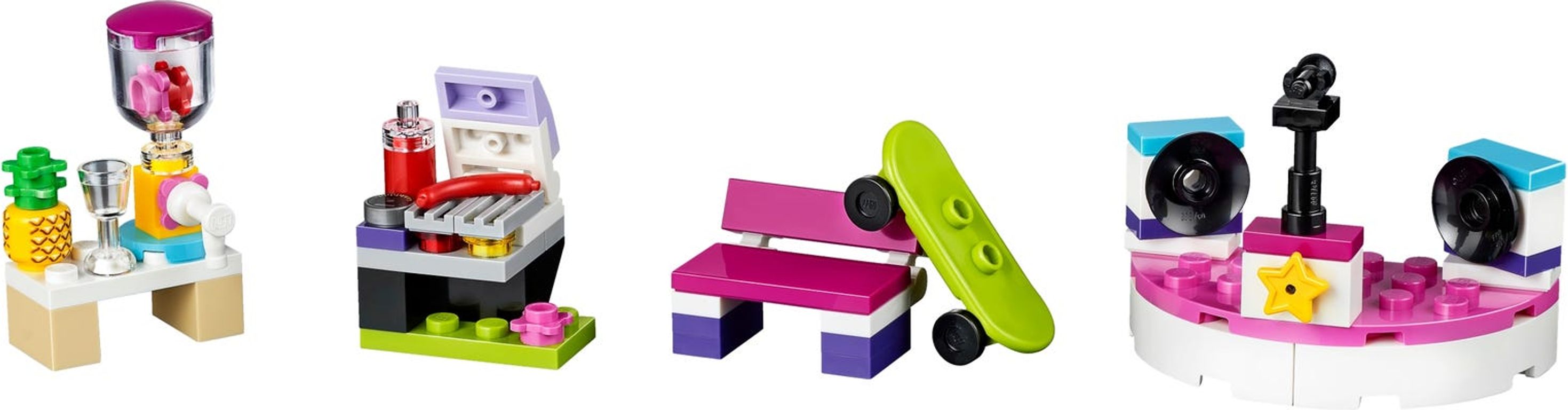 LEGO® Friends Zubehör-Set „Ich baue mein Heartlake City“ komponenten