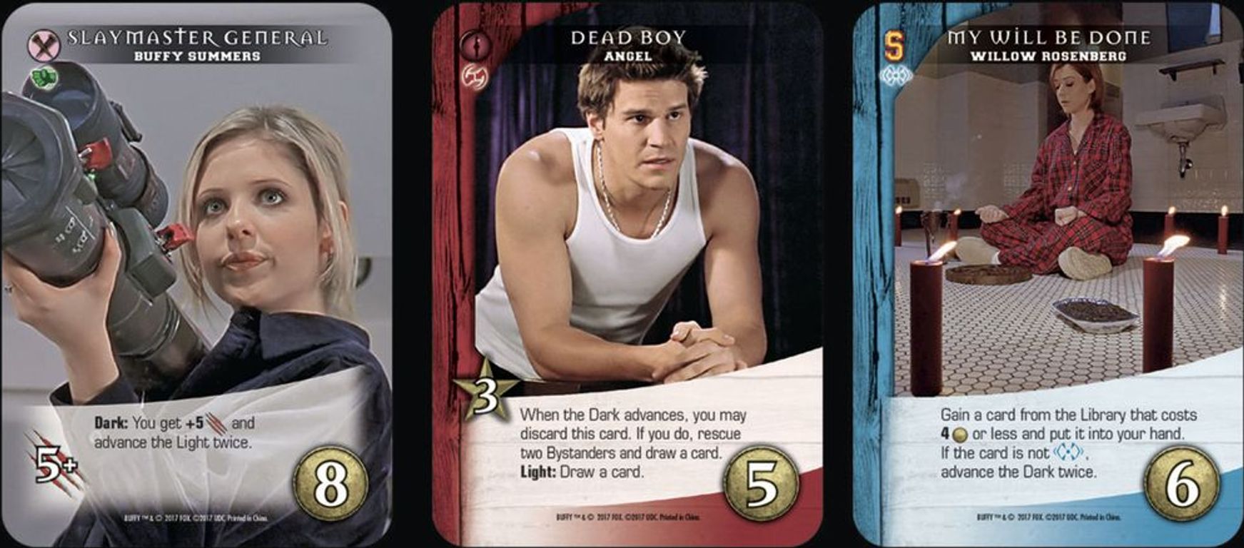 Legendary: Buffy The Vampire Slayer cards