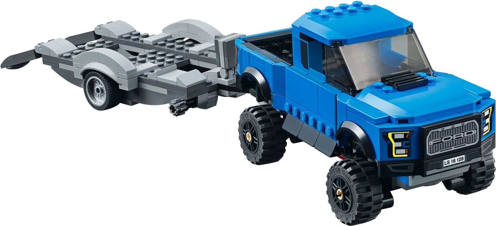 LEGO® Speed Champions Ford F-150 Raptor & Ford Model A Hot Rod components